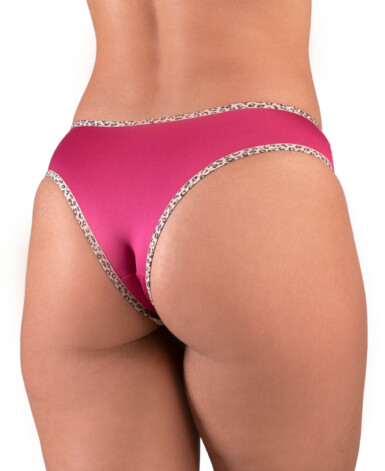 Calcinha com aviamento estampado - Daniele