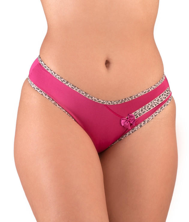 Calcinha com aviamento estampado - Daniele