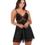 Camisola sexy com renda - Márcia