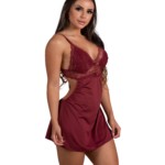 Camisola em microfibra aberta nas costas - Leidiane