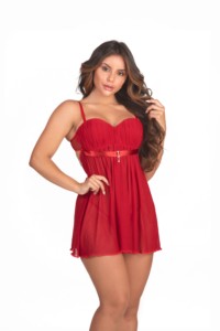 Camisola tomara que caia e tule - Linda