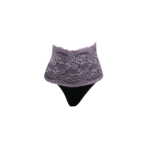 Cinta alta com renda em destaque – Carol