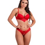 Conjunto sexy em renda - Mila