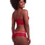 Conjunto de lingerie com tule - Desiree