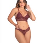 Conjunto em renda sem bojo – Marjorie