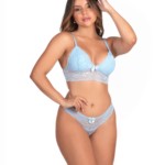 Conjunto em renda sem bojo – Marjorie