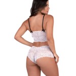 Conjunto sem bojo em renda Jacatronica