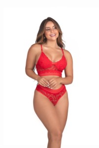 Conjunto sem bojo - Maria Isabel