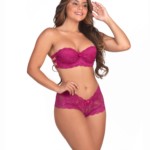 Conjunto tomara que caia em renda - Ashley