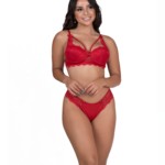 Conjunto de bojo todo em renda - Adriele