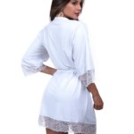 Robe feminino em microfibra - Gabrielle