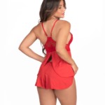 Short doll em microfibra lisa - Lucia