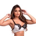 Soutien em algodão e renda