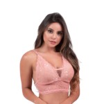 Soutien sem bojo em tule e renda - Dayane