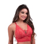 Soutien sem bojo em tule e renda - Dayane