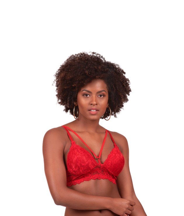 Sutiã em renda estilo Strappy- Eloá