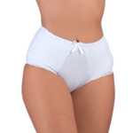 Calçola alta na cintura com renda - Maia