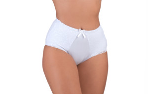 Calçola alta na cintura com renda - Maia