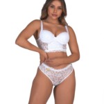Conjunto de bojo em renda - Celina