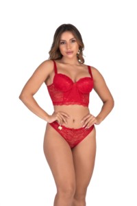 Conjunto de bojo em renda - Celina