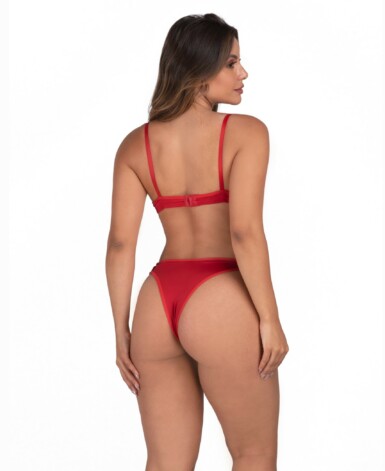 Conjunto de lingerie em microfibra - Maia