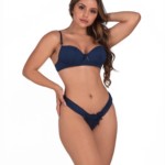 Conjunto de lingerie em microfibra - Maia