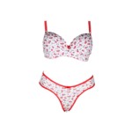 Conjunto em algodão estampado - Irene