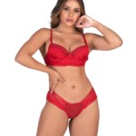 Conjunto reforçado com calcinha sensual - Chris
