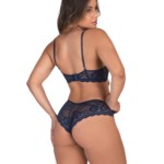 Conjunto reforçado com calcinha sensual - Chris
