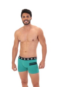 Cueca boxer com listras - João
