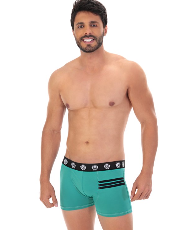 Cueca boxer com listras - João