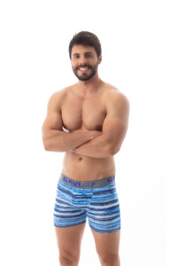 Cueca boxer cotton estampado - Juan