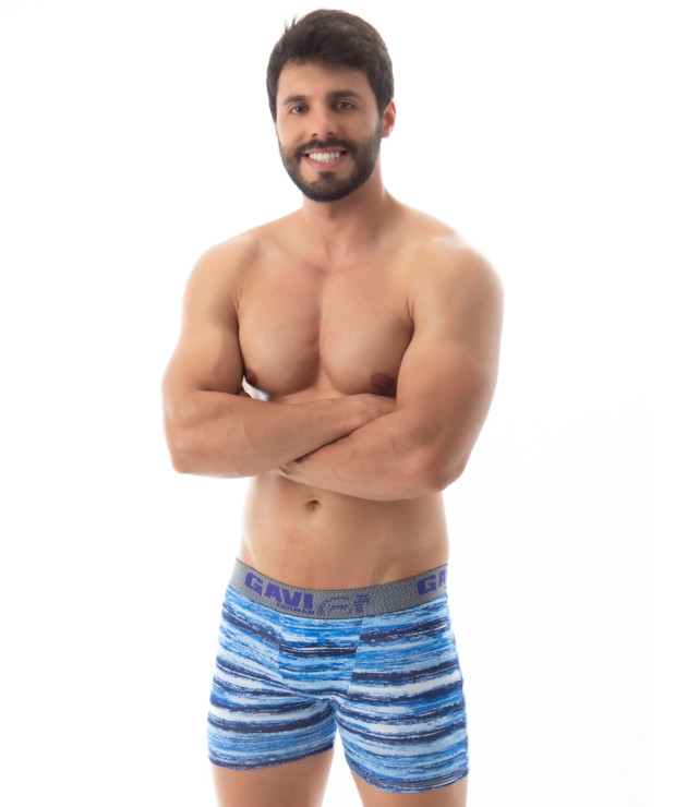 Cueca boxer cotton estampado - Juan
