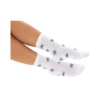 Kit 3 Meias Enzo Feminina Estampa Variada