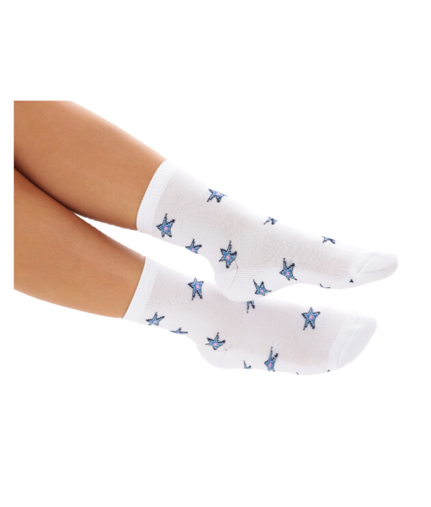 Kit 3 Meias Enzo Feminina Estampa Variada