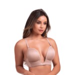 Soutien decote frente única