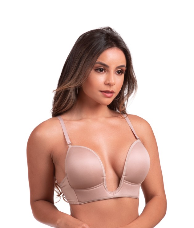 Soutien decote frente única