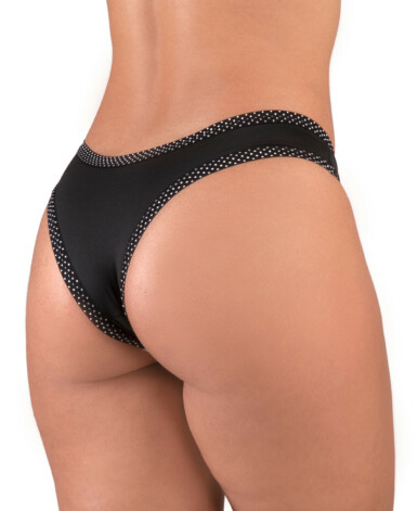 Tanga em viés com poá - Mandy