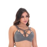 Topper mescla strappy - Patricia