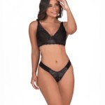 Conjunto com detalhe em renda - Dalma