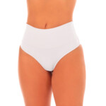 Calcinha fio duplo cintura alta branco