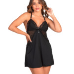 Camisola sensual com renda