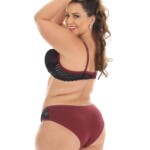 Conjunto de bojo plus size com renda