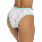 Tangão em algodão estampado costas