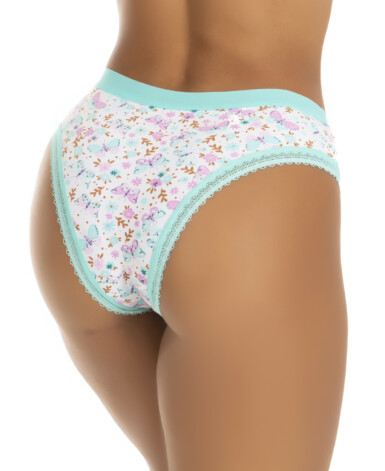 Tangão em algodão estampado costas