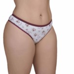 Tangão conforto em algodão estampado - Marry