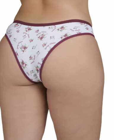 Tangão conforto em algodão estampado - Marry