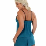 Baby Doll em liganete estampado