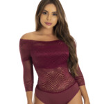 Body em renda e tule