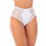 Calcinha cintura alta em microfibra - Beverly